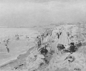 La Place De Dieppe by Jacques-Emile Blanche