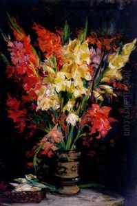 Gladioli by Jacques-Emile Blanche