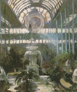 Interior Of The Crystal Palace