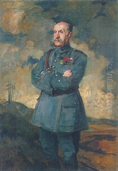 A Portrait Of Marshal Foch - view 1