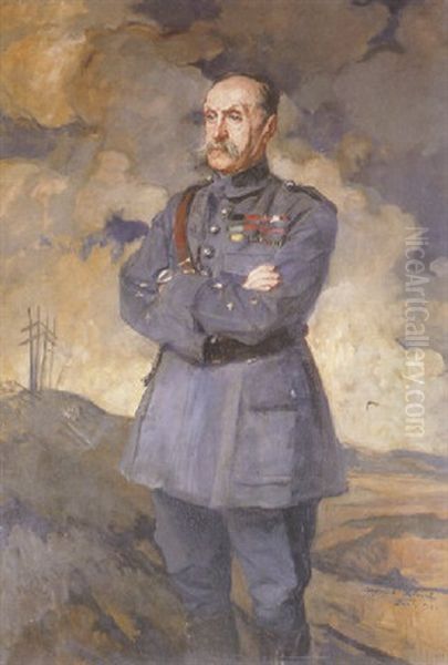 Portrait Of Marechal Foch, Standing - view 1