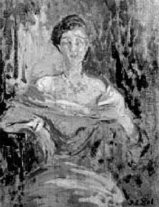 Portrait De La Comtesse Bavarovska Portrait De La Comtesse Bavarovska