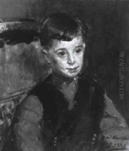 Portrait Du Fils Narishkin(?) by Jacques-Emile Blanche