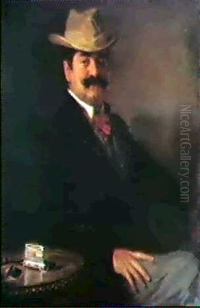 Portrait Du Peintre Paul Robert - view 1
