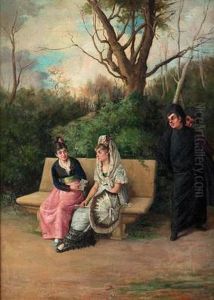 En El Parque by Jose Maria Alarcon Y Caceres