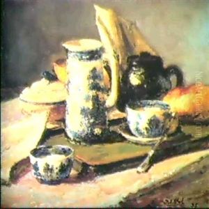 Nature Morte Au Pichet Bleu Nature Morte Au Pichet Bleu