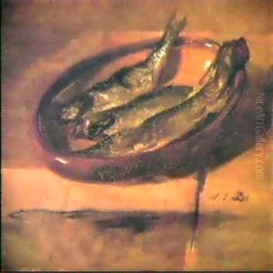 Nature Morte Aux Poissons by Jacques-Emile Blanche