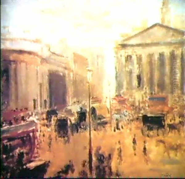 Le Stock Exchange A Londres - view 1