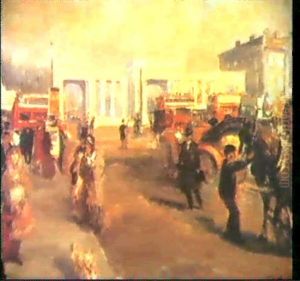 Hyde Park Corner by Jacques-Emile Blanche