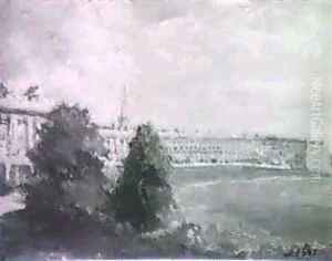 Royal Cresent, Bath by Jacques-Emile Blanche