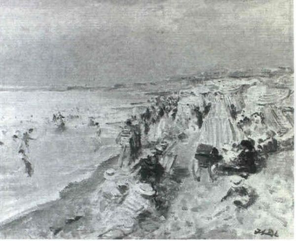 Dieppe, La Plage Vers 1925 - view 1