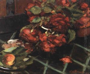 Bouquet De Roses by Jacques-Emile Blanche