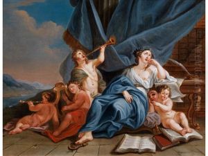 Die Personifizierten Allegorien Von Musik Und Theater