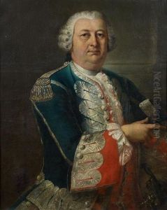 Portrait D'homme Portant L'uniforme Des Gardes Du Corps Du Roi Portrait D'homme Portant L'uniforme Des Gardes Du Corps Du Roi