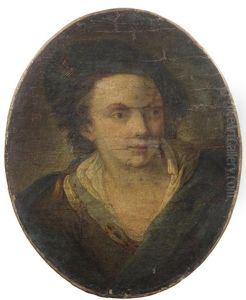 Portrait D'homme Au Chapeau En Buste