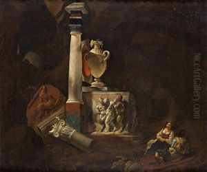 Personajes En Ruinas Fantasticas by Thomas Blanchet