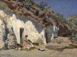 Madre E Hija by Jose Blanco Coris
