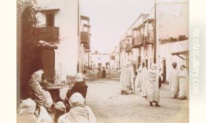 Oasis De Biskra, (femmes De La Tribu Des Ouled Nails), Circa 1860 Oasis De Biskra, (femmes De La Tribu Des Ouled Nails), Circa 1860