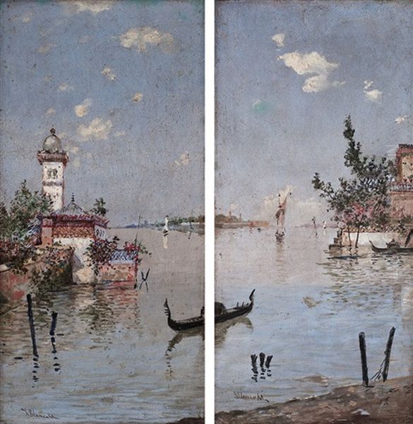 Vistas De Venecia (pair) - view 1