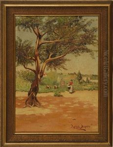 Landscape With Tree (buenos Aires?)