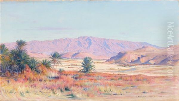 Algerische Landschaft Bei Biskra - view 1