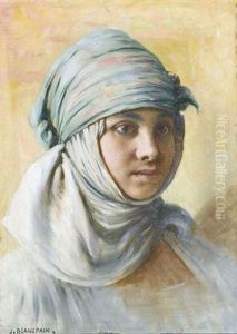 Portrat Eines Algerischen Madchens