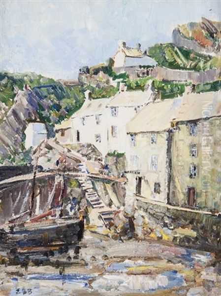 Cornish Fishing Village (+ 3 Others; 4 Works) - view 1
