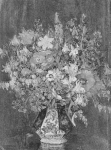 Still Life Of Flowers In A Vase