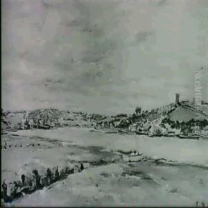 An Estuary At Low Tide by Emily Beatrice Bland