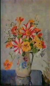 Still Life With Flowers In A Jug Still Life With Flowers In A Jug