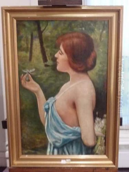 Jeune Femme A La Libellule - view 1