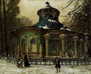 Teehauschen Im Park Von Sanssouci