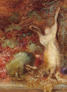 Stilleben Mit Jagdbeute by Wilhelm Blanke