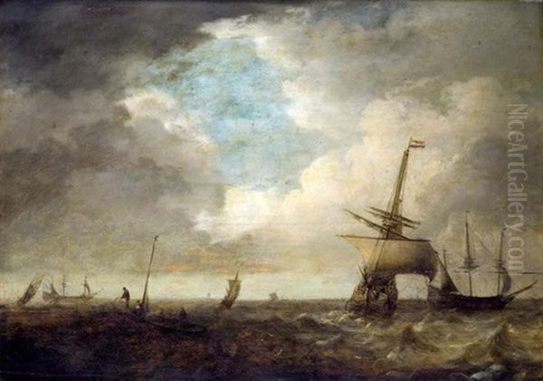 Navires Au Large Des Cotes (in 2 Parts) - view 1