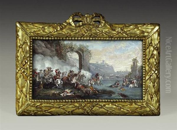 Scene De Bataille Equestre - view 1