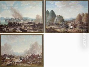 A Fortified Town Under Attack