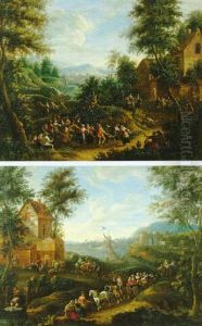 La Kermesse by Louis Nicolas van Blarenberghe