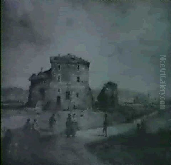 Ansicht Der Porta Maggiore In Rom - view 1