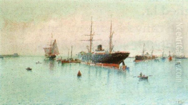 Barcelona Harbour Scene - view 1