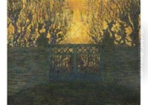 Landscape by Leopold Blauensteiner