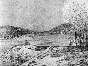 Die Donau Mit Schlos Schonbuhel Die Donau Mit Schlos Schonbuhel