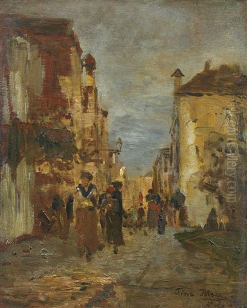A Town Street - view 1