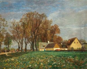 On The Schleisheimerstrase by Tina Blau