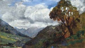 Berglandschaft Bei Oetz, Tirol by Tina Blau