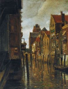 Voorstadtshaven In Dordrecht