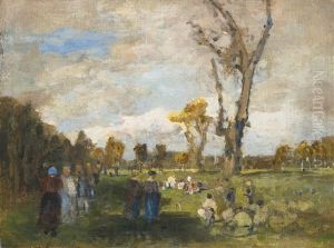 Sonntag Im Prater (sunday In The Prater Gardens) by Tina Blau