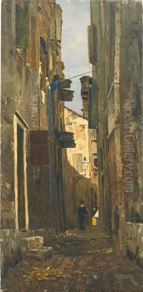 Ein Italienisches Gasschen (a Lane In Italy) - view 1