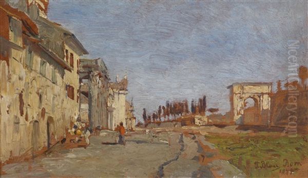 Romisches Capriccio Mit Titusbogen - view 1