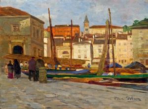 Fischerhafen In Piran