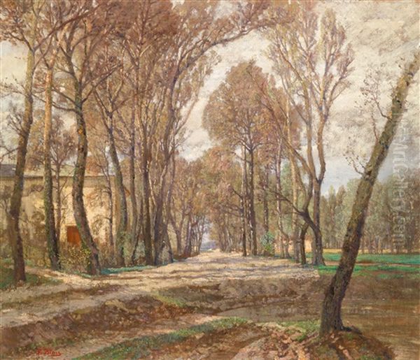 Beim Atelier Der Kunstlerin, Prater 1907 - view 1